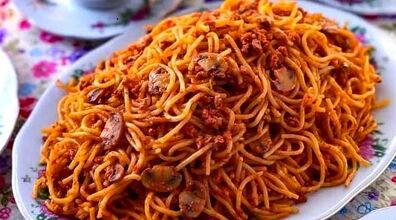 برای امشب ماکارونی با مرغ درست کن و حالشو ببر! + طرز تهیه