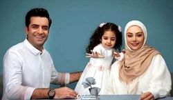 منوچهر هادی به شایعات طلاقش پایان داد + عکس