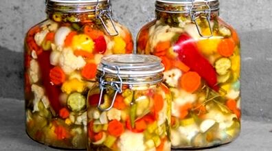 تا پاییز تموم نشده این ترشی رو درست کن | طرز تهیه ترشی مخلوط خانگی