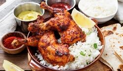 طرز تهیه مرغ تندوری خوشمزه و مخصوص هندی + نکات 