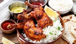 طرز تهیه مرغ تندوری خوشمزه و مخصوص هندی +نکات 
