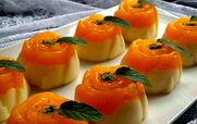 هنوز نارنگی رو خالی خالی میخوری؟ | طرز تهیه دسر نارنگی یلدایی