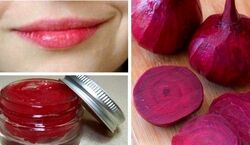 با چغندر یه رژ لب طبیعی و خوشرنگ بساز ! + روش ساخت