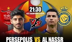 پخش زنده فوتبال پرسپولیس و النصر + لینک مستقیم
