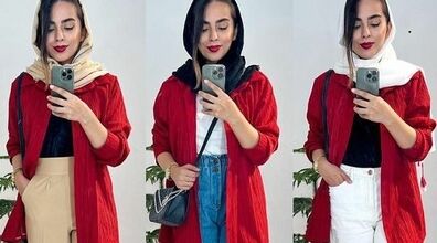 جدیدترین استایل های مجلسی با مدل مانتو تافته | امسال لوکس ترین استایل رو داشته باش