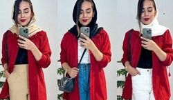 جدیدترین استایل های مجلسی با مدل مانتو تافته | امسال لوکس ترین استایل رو داشته باش