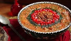 طرز تهیه  آش چهارشنبه سوری به سبک مازندرانی ها | آشی خوشمزه مخصوص چهارشنبه سوری