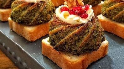 فینگر فود کوکو سبزی را چه جوری درست کنم؟ | طرز تهیه فینگر کوکو سبزی