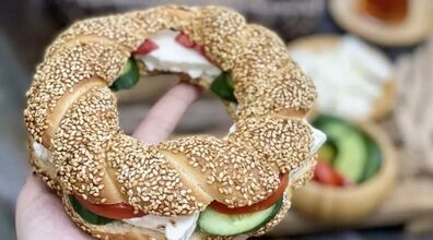 طرز تهیه نان سیمیت ترکیه ای، مخصوص صبحانه و میان وعده + نکات