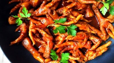 این غذا رو موقع تماشای سریال کره ای بخور | روش تهیه غذا با پای مرغ 