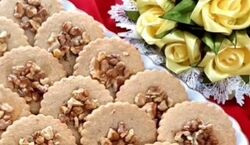 طرز تهیه کوکی آجیلی خوشمزه و ساده به روش خانگی | بهترین شیرینی پذیرایی عید 
