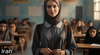 کشورهای مختلف اگه معلم بودن چه شکلی می شدن؟ + عکس از نگاه هوش مصنوعی