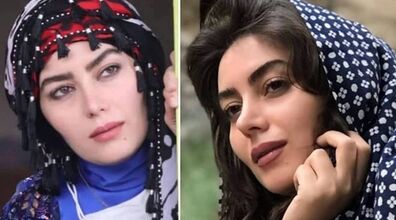 هدیه بازوند مهاجرت کرد! | عکس دسته جمعی بازیگر سریال نون خ هنگام خداحافظی