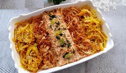 بیورینگ بادمجان غذایی خوشمزه، خوش طمع و لذیذ ! |  طرز تهیه غذای بادمجونی متفاوت