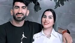 تعریف و تمجید همسر بیرانوند بعد بازی ایران و سوریه + عکس