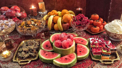 میز یلدای امسال رو اینجوری بچین + ایده