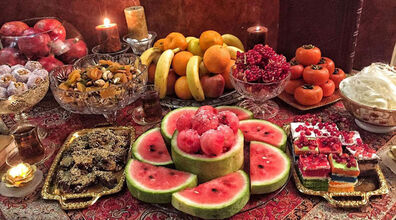 میز یلدای امسال رو اینجوری بچین + ایده