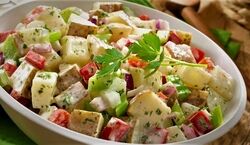 اگه نمیدونی با سیب زمینی چی درست کنی بخون | طرز تهیه سالاد سیب زمینی ایتالیایی