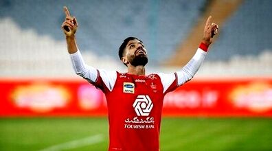 تیپ خفن و جذاب میلاد سرلک در باشگاه پرسپولیس