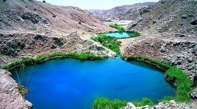 معرفی چشمه های آبگرم دهلران + عکس