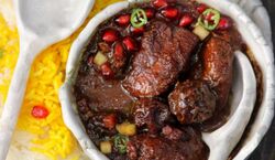 فسنجون یزدی رو با این روشی که من میگم بپز! + نکات و طرز تهیه 