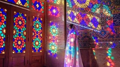 مسجد نصیرالملک؛ زیباترین مسجد صورتی ایران + عکس