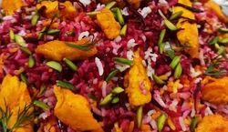 روزهای آخر پاییز رو با طعم لذیذ لبو پلو به یادموندنی کن! + طرز تهیه 