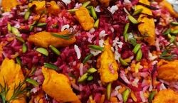 روزهای آخر پاییز رو با طعم لذیذ لبو پلو به یادموندنی کن! + طرز تهیه 