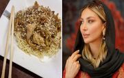  ناهار امروز زن بهرام رادان؛ کرسپی نودل با مرغ فوری + ویدیو آموزش 