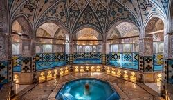 حمام سلطان امیر احمد کاشان؛ زیباترین حمام تاریخی کاشان