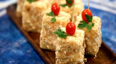 (ویدیو) طرز تهیه کیک مرغ مجلسی به روش رستورانی 