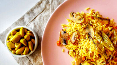 امروز ناهار قارچ پلو بپز |  غذایی لذیذ با طعمی کاملا متفاوت + طرز تهیه 