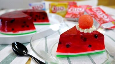 طرز تهیه دسر سه رنگ هندوانه‌ای؛ ویژه شب یلدا | با درست کردن این دسر کولاک کن