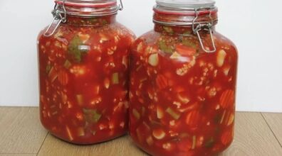 ترشی گوجه رو به سبک مشهدیا درست کن + طرز تهیه 