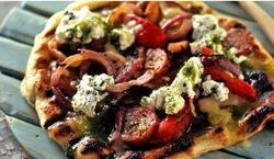 عاشقان پیتزا، این پیتزا کبابی خوشمزه رو بدون فر درست کنین! طرز تهیه