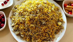 سیب پلو رو به روش کرمانشاهی ها درست کن + طرز تهیه 