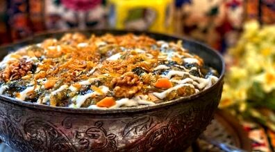 آش کلم برگ خوشمزه و مخصوص رو به روش تبریزیا بپز + طرز تهیه 