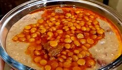 آش شله مشهدی رو به روش نذری و مجلسی بپز + طرز تهیه 