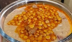 آش شله مشهدی رو به روش نذری و مجلسی بپز + طرز تهیه 