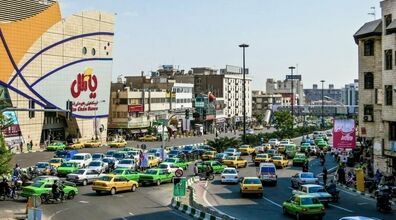عکسی دیدنی از میدان هفت تیر تهران ۵۰ سال پیش قبل از انقلاب