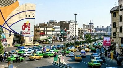عکسی دیدنی از میدان هفت تیر تهران ۵۰ سال پیش قبل از انقلاب