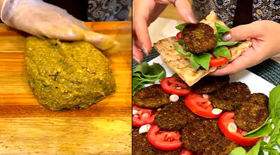 روش پخت کتلت بادمجان با طعمی فوق العاده + فیلم آموزشی