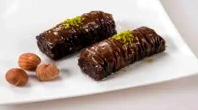 اگه هم شکلات دوس داری هم باقلوا، حتما عاشق باقلوا شکلاتی میشی! + طرز تهیه