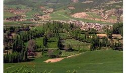 میامی مشهد، روستایی با امام‌ زاده، کاروان‌ سرا و آب گرم + عکس 