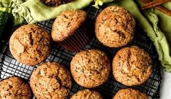  مافین با کدو سبز؛ خوشمزه و رژیمی برای گیاهخواران + طرز تهیه 
