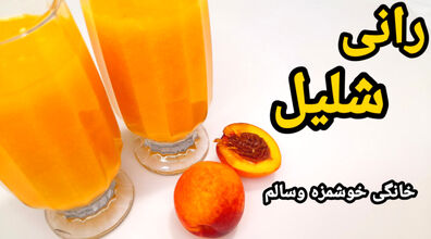 2 روش تهیه رانی شلیل، خوشمزه تر از رانی بازاری + نکات 